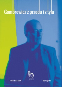 GOMBROWICZ Z PRZODU I Z TYŁU